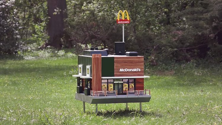 McDonald’s Opens a Miniature Restaurant Just for Bees